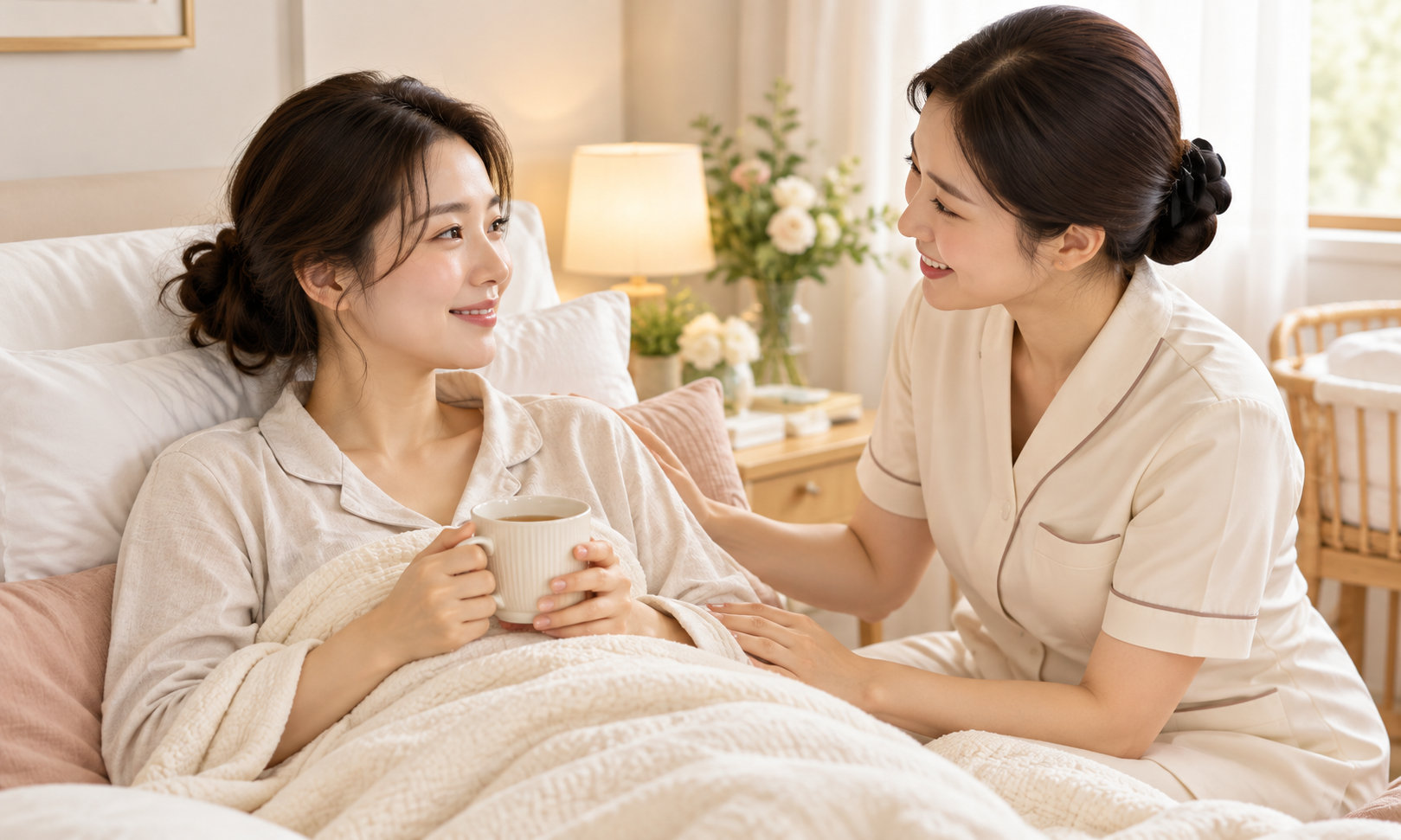 산모의 건강한 산후 회복 지원